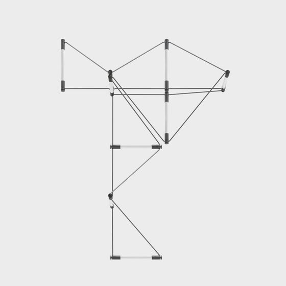 Structure Framework 3D model for Innovative Designs