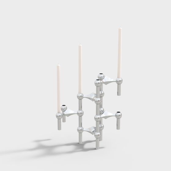 Urban Elegance Candle Holder 3D model