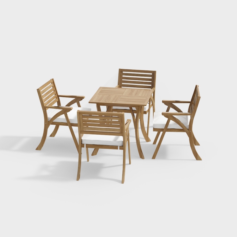 Ajax 5 Piece Dining Set with C