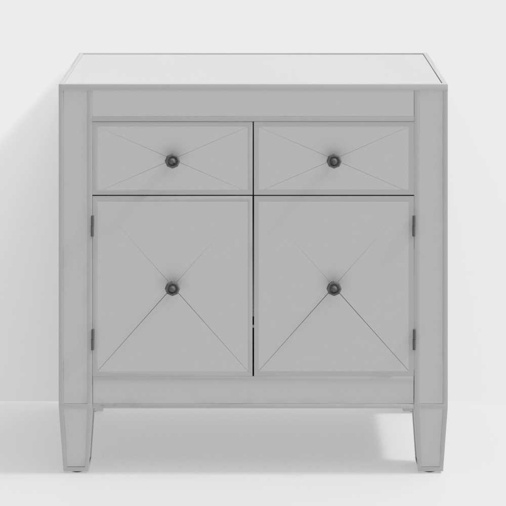 Rachael 2 Drawer Accent Cabine