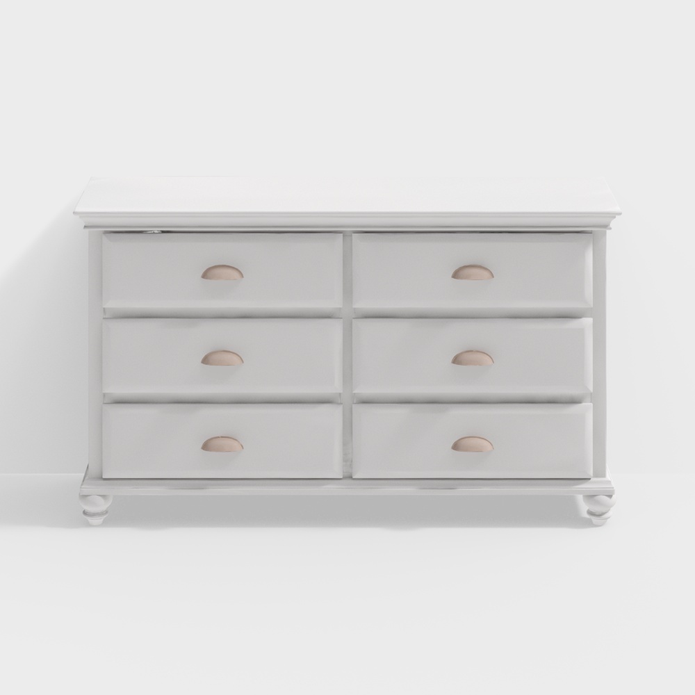 시가 제작한 코린토 6칸 서랍장