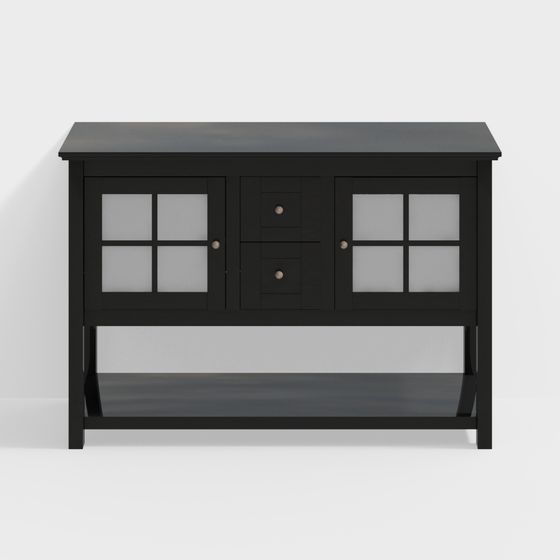Urban Corner Cabinet 3D model