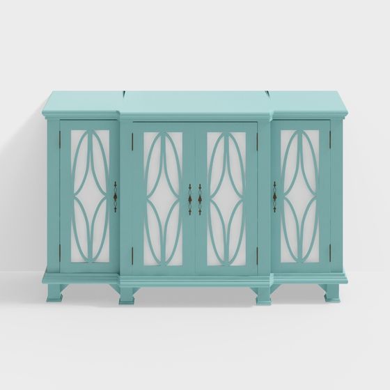 Art Deco Cabinet 3D model