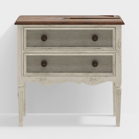 Cómoda de 2 cajones