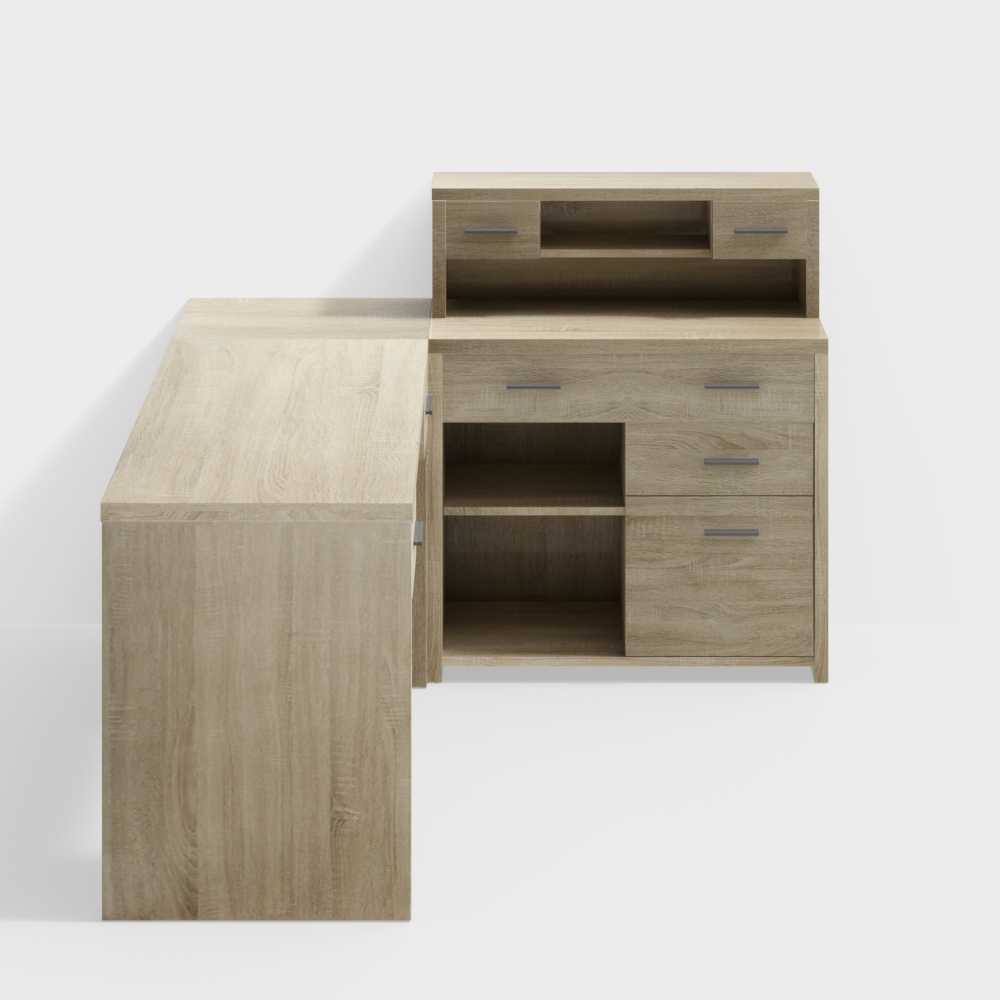 Góc máy tính hình chữ L Edmiston