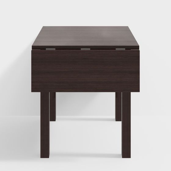 Stylish Folding Table 3D Model