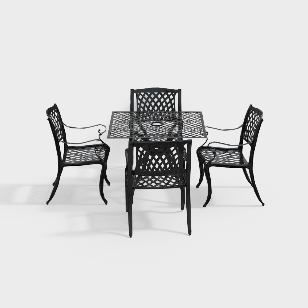 Kytson 5 Piece Outdoor Dining