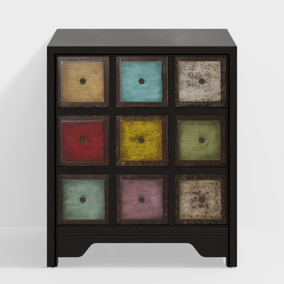 Rương trang trí 3 ngăn Jerry