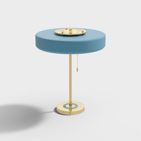 Stylish Round Table 3D Model for Creative Projects