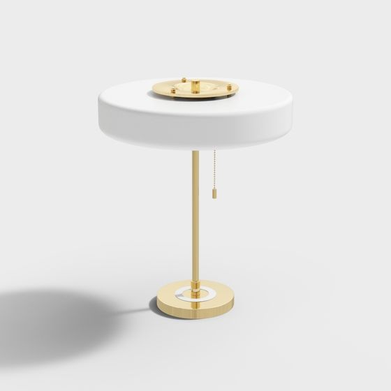 Elegant Round Table 3D model