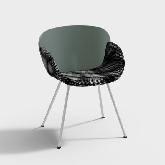 Urban Retreat Chair 3D model for Creative Spaces