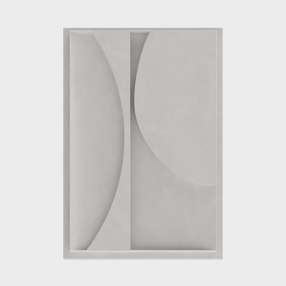 White Moon L 월 아트 10135 Ar