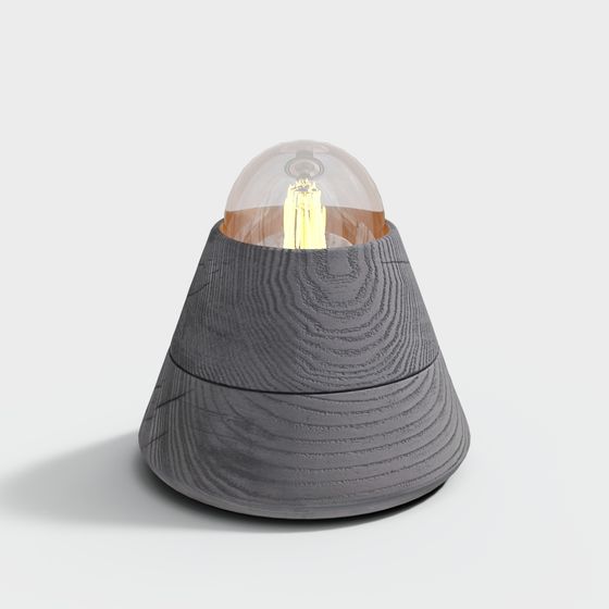 Modern Low-Poly High-Detail 3D Lamp Model