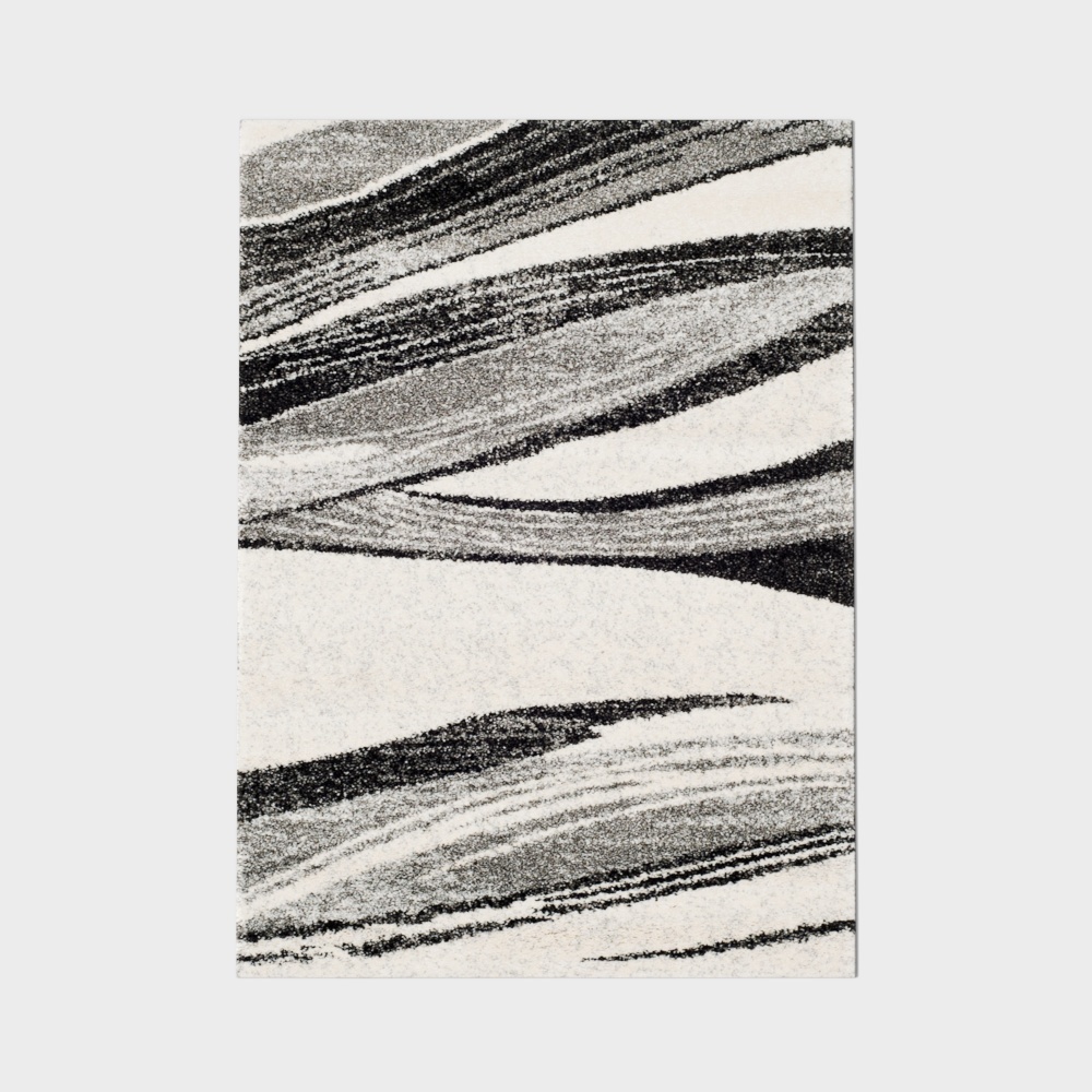 Abstract Carpet 3D Model – Flowing Colors Design