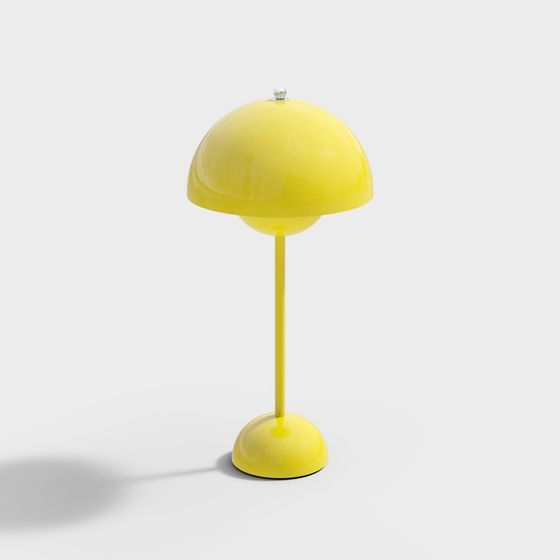 Modern Mushroom Lamp 3D model