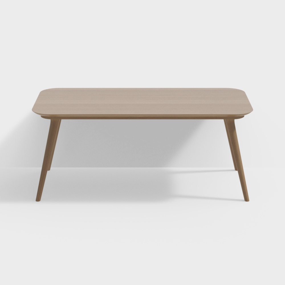 Scandinavian Coffee Table 3D model