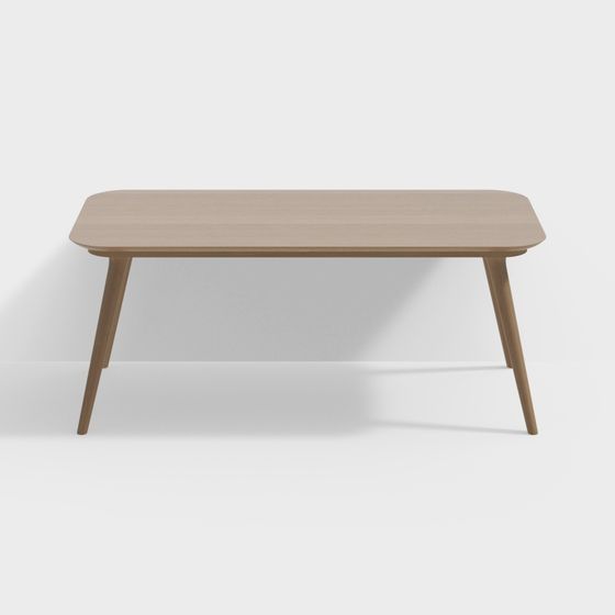 Scandinavian Coffee Table 3D model