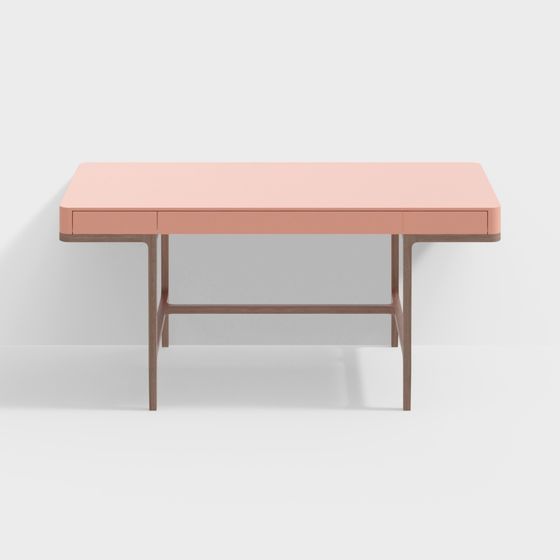 Minimalist Desk 3D model for Contemporary Spaces