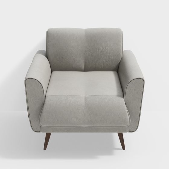 Cozy Lounge Chair 3D model