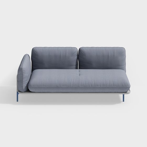 Urban Comfort Sofa 3D model for Modern Spaces