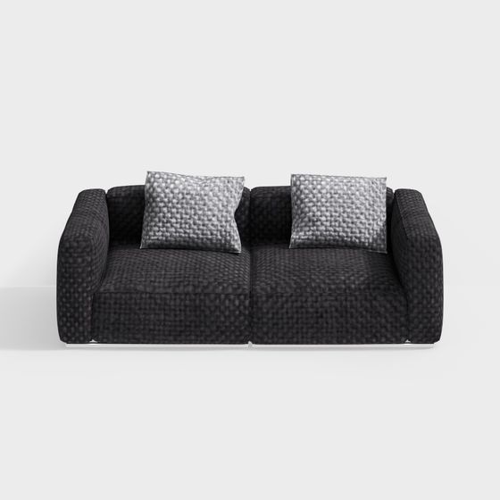 Urban Comfort Sofa 3D model