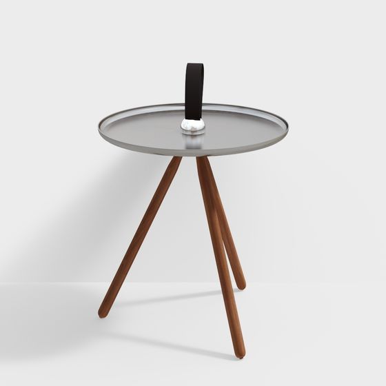 Mid-Century Modern Side Table 3D model