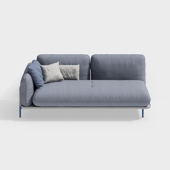 Urban Comfort Sofa 3D model