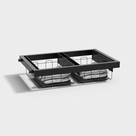 Multifunctional Storage Rack 3D model
