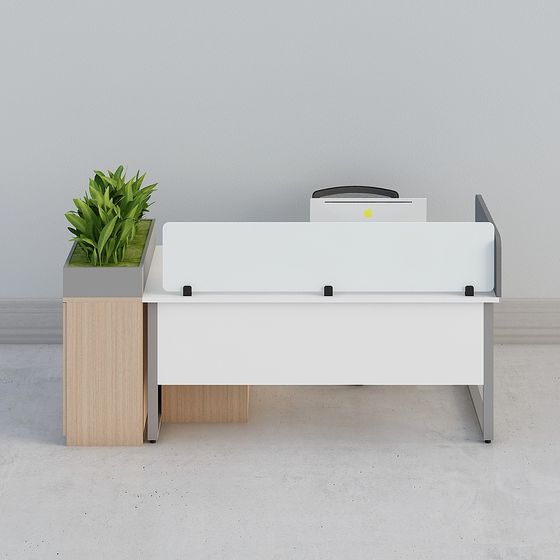 Urban Workspace Desk 3D model