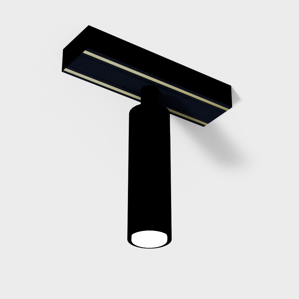 35x130mm gold wire pendant light