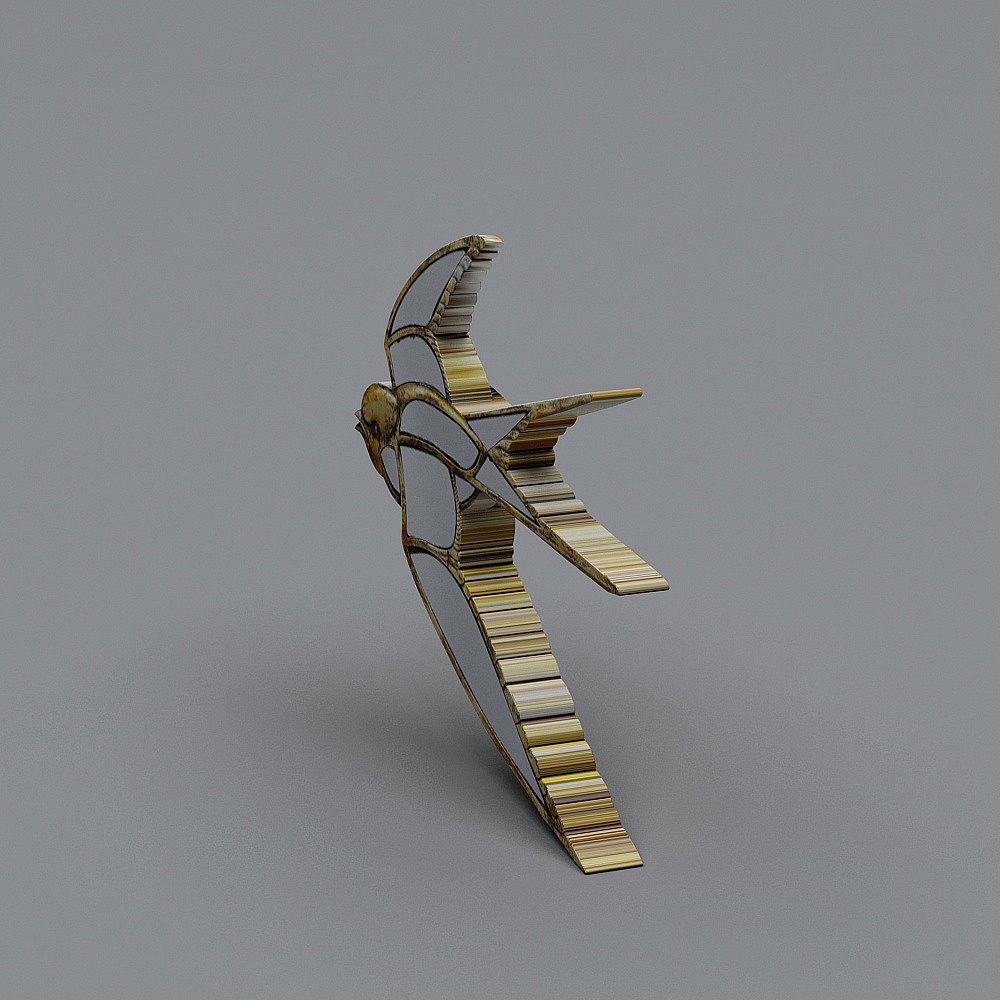 52900+Wall+Object+Swallow+Mirror