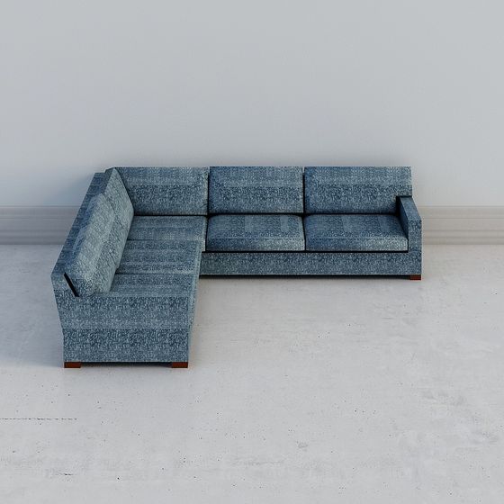 Urban Comfort Sofa 3D model for Modern Interiors