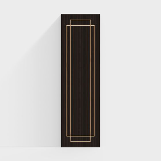 Art Deco Door Panel 3D model