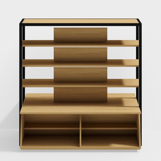 Urban Shelf 3D model for Modern Interiors