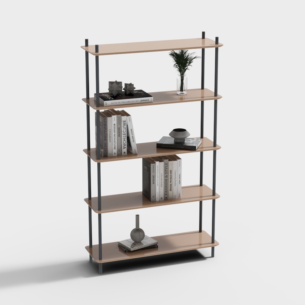 Nordic high bookshelves