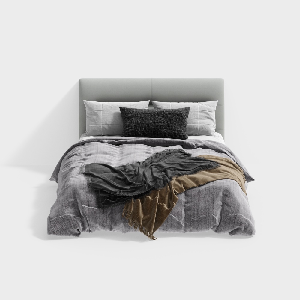 Modern Minimalist Style · Elegant Series · CLJ-KJ-B-90 · Bed - 180