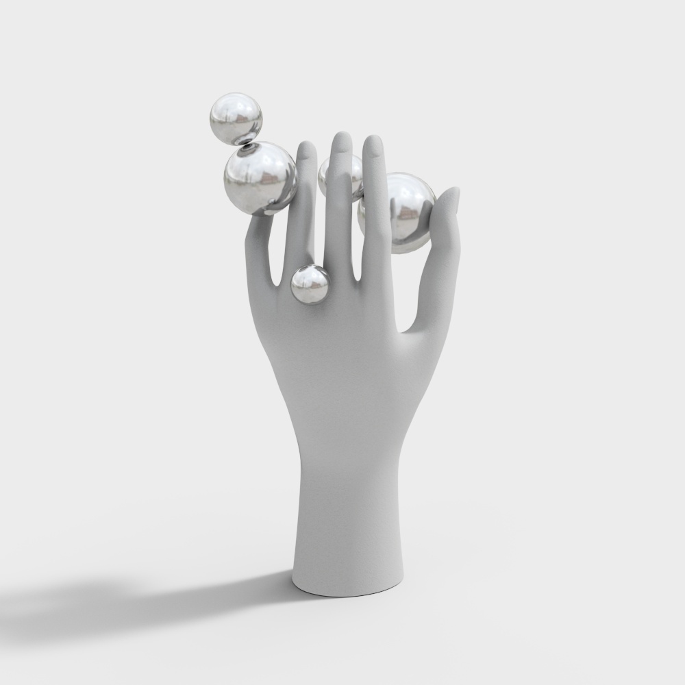 Balance Hand 3D model