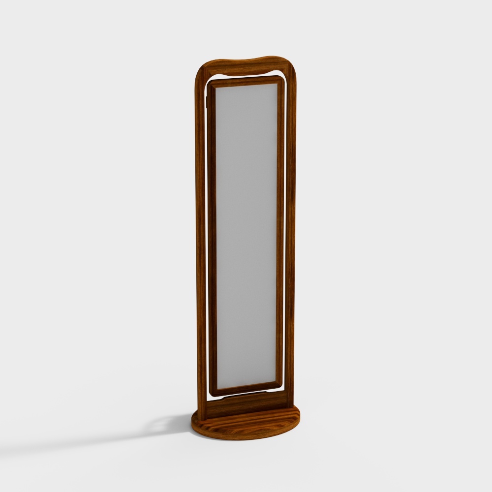 Ugin wood dressing mirror W807