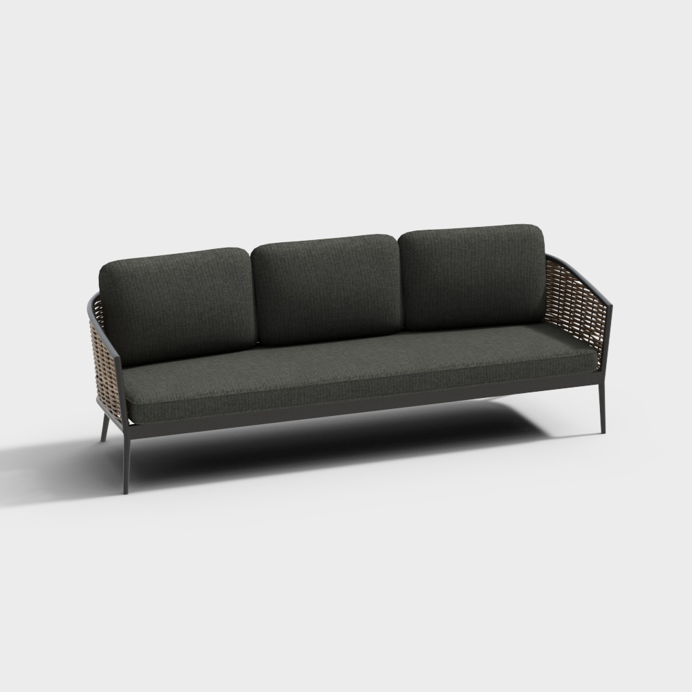 Adi Muse Series - Three-seater sofa - A369E-3
