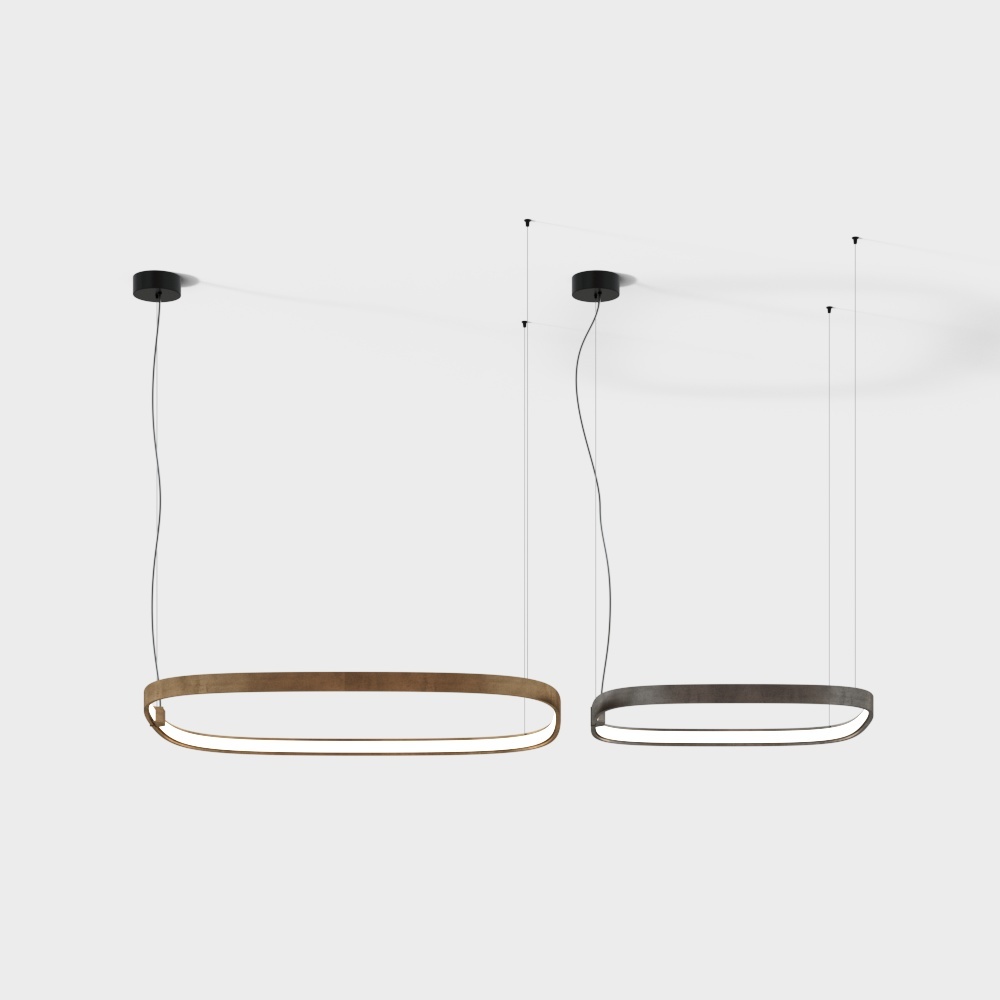 Master bedroom square chandelier