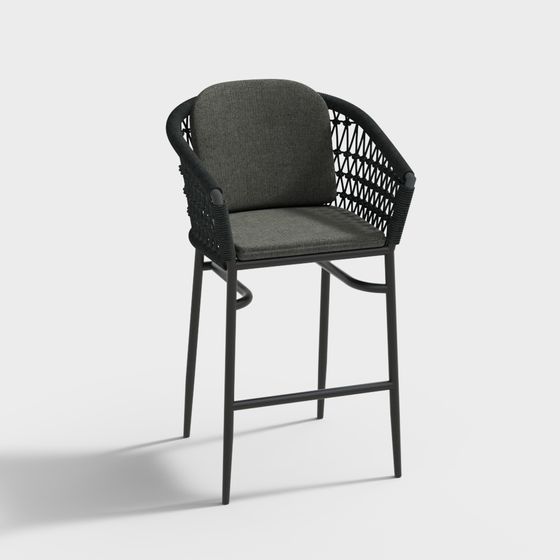 City Corner Barstool 3D model