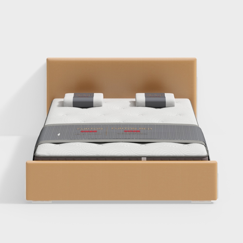 Ungewöhnlich - nie setzt - Doppelbett