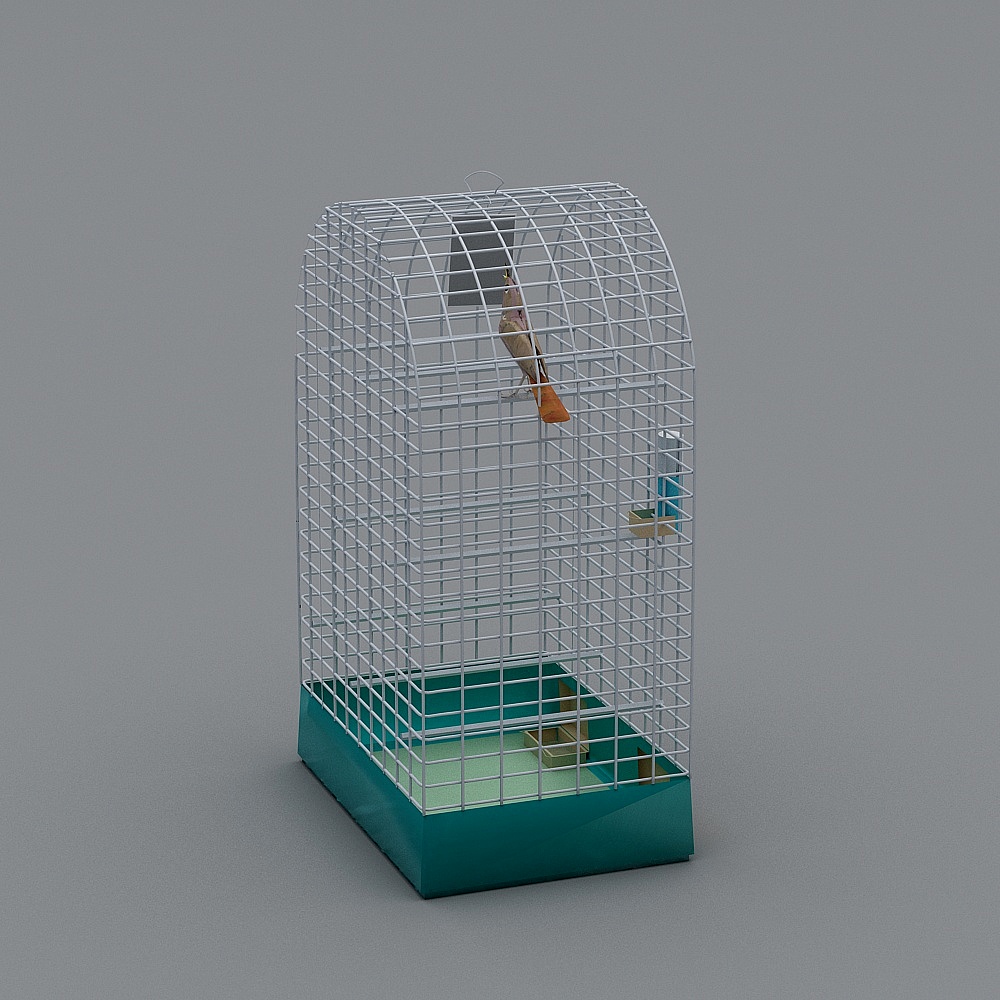 Cozy Birdcage 3D model