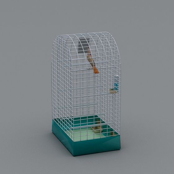 Cozy Birdcage 3D model