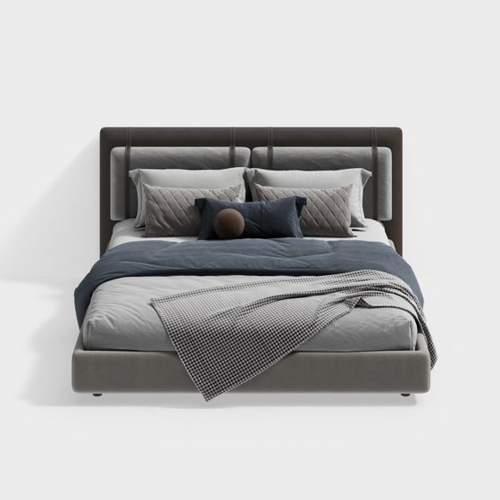 Modern Twin Beds,Twin Beds,gray