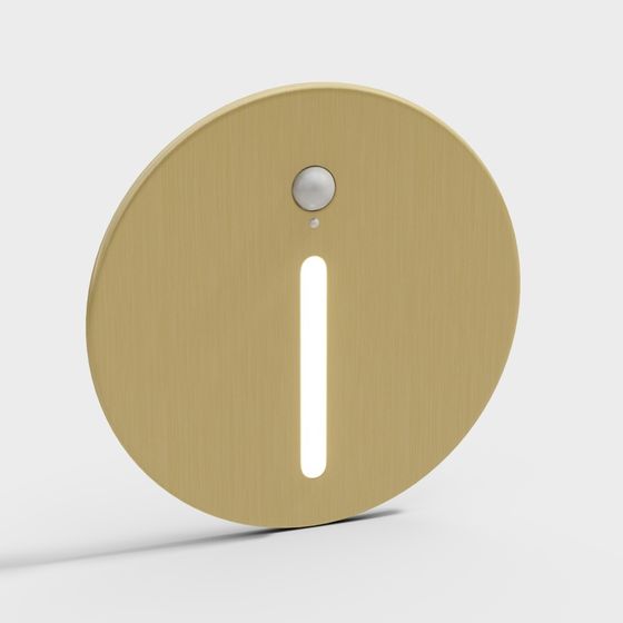 Minimalist Information Sign 3D model