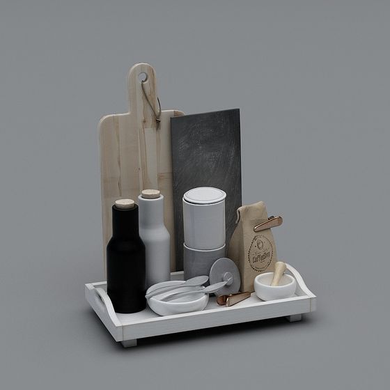 Stylish Kitchen Utensil 3D model