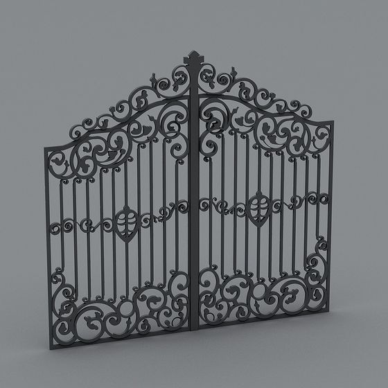 Royal Garden Gate 3D model