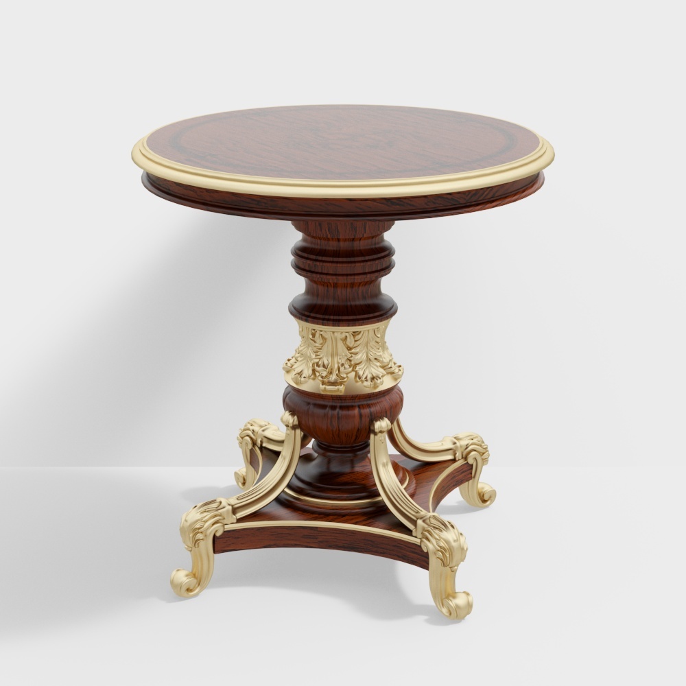 오렌지 사이드 테이블