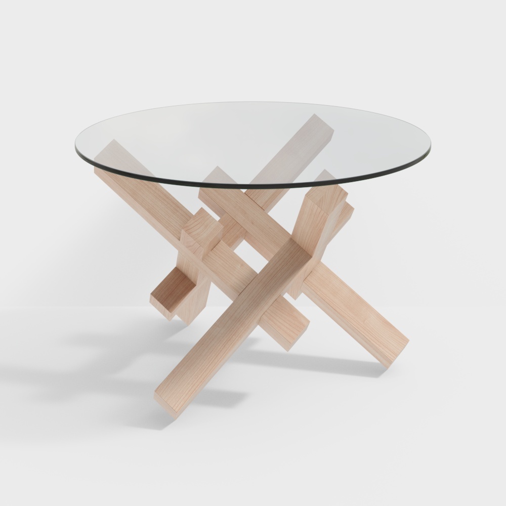 Mesa auxiliar desnuda